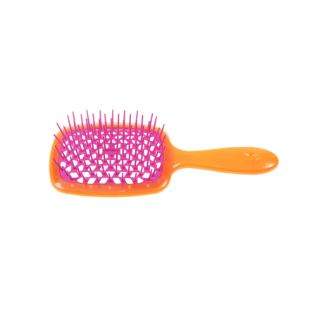 Janeke Superbrush Szczotka do włosów pomarańczowo-różowa